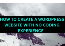 How to create a Wordpress website in 2025.